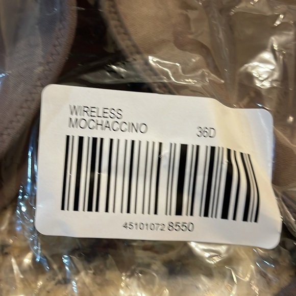 SOMA WIRELESS BRA MOCHACCINO - 36D - Picture 5 of 5